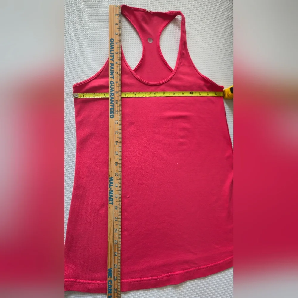 Lululemon Athletica Bright Pink Tank Top